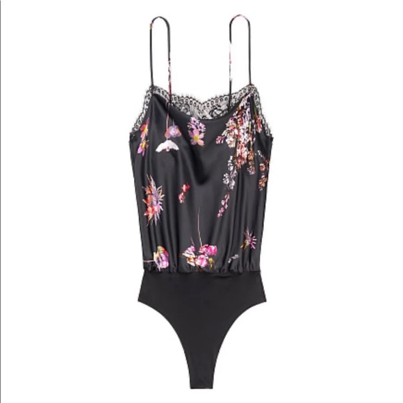 NWT! Victoria's Secret Satin Bodysuit - Picture 3 of 7